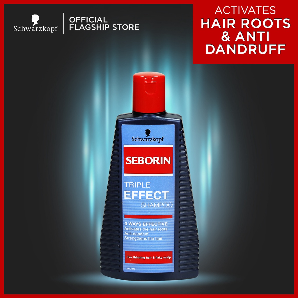 Schwarzkopf Seborin Triple Effect Shampoo 250ml Shopee Singapore