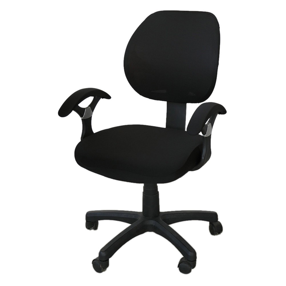 Swivel Chair Seat Cover Spandex Stretch Computer Armchair Protector Home Office