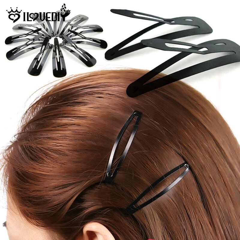 SD] 12pcs Set Ladies Simple Metal Water Drop Hair Clips / Black Invisible Hair  pins / Women Daily Snap Barrette Hair pins / Girls Basic Trendy Hair  Accessories | Shopee Singapore