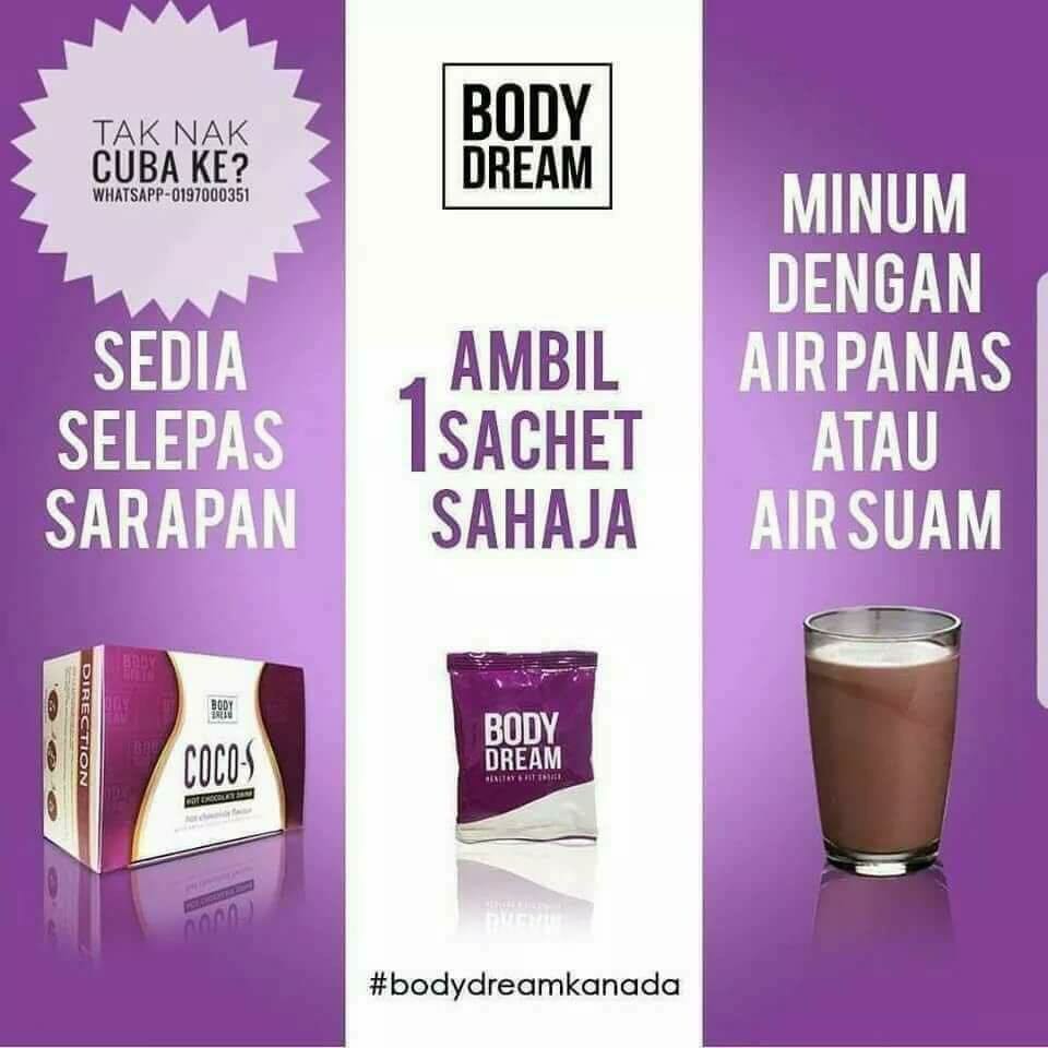 Body Dream Coco S Slimming Hot Chocolate Drink Lose Weight Fast Without Strict Diet 15 Sachets Shopee Singapore