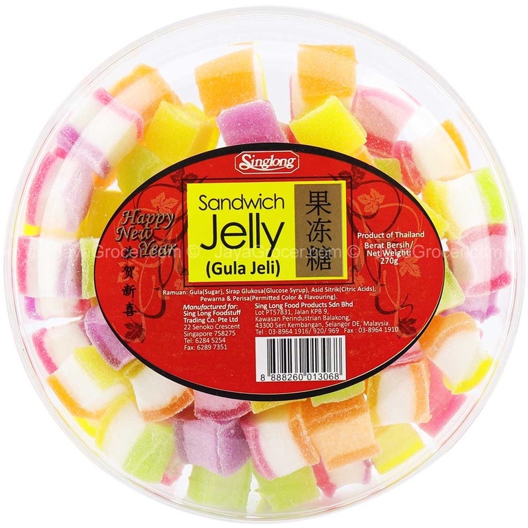 Sing Long Sandwich Jelly 270G CNY (10235) Shopee Singapore