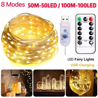 10Meters 100LED Outdoor Christmas Decorative Led Wedding,Party Fairy String Light
