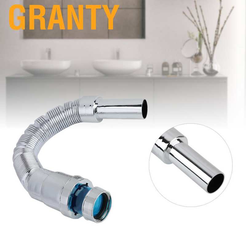 Granty Bathroom Kitchen Flexible Retractable Odor Resistant Sink Basin Water Drain Pipe Hose Shopee Singapore