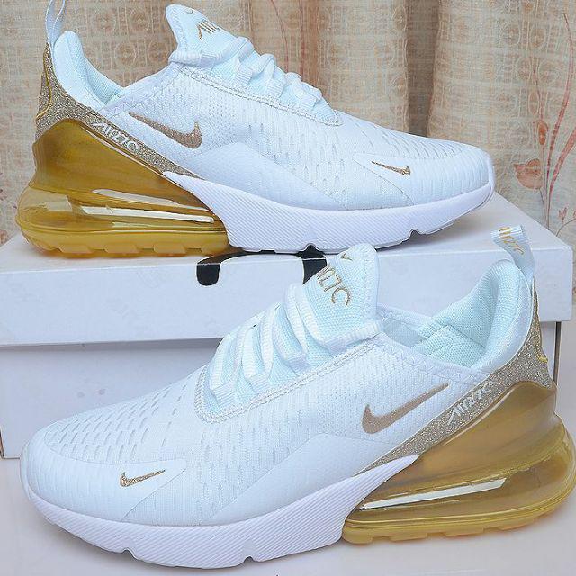 air max 270 white gold
