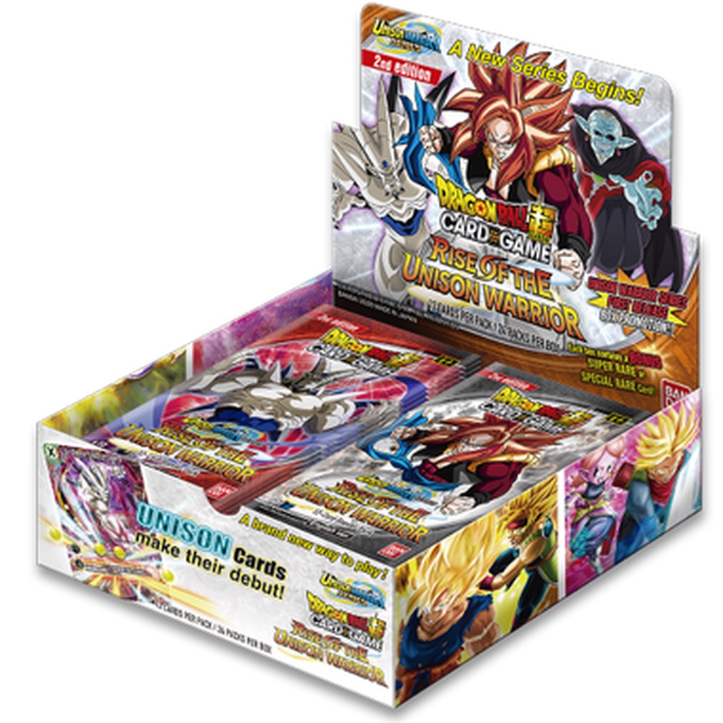 Dragon Ball Super Card Game Rise of the Unison Warrior 2nd Edition Booster  Box [DBS-B10] Trading Card Game DB TCG | Shopee Singapore