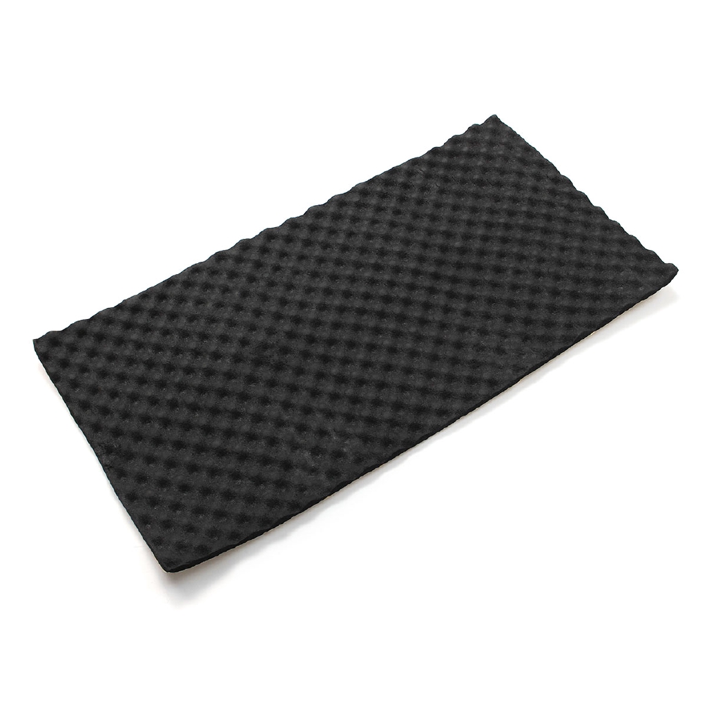 20mm 50x100cm Car Hood Sound Proofing Foam Insulation Deadening