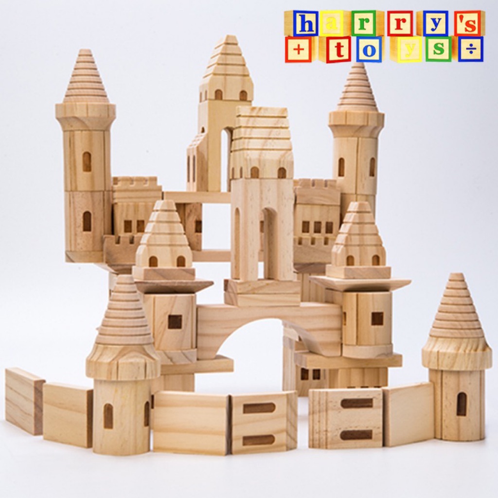 wooden castle blocks