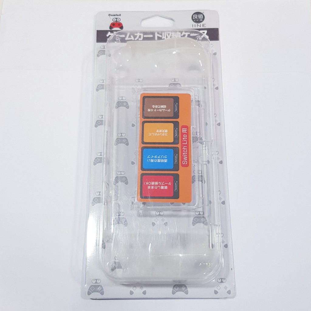 IINE Nintendo Switch Lite Full Casing with Built-In Cartridge Holder & Stand