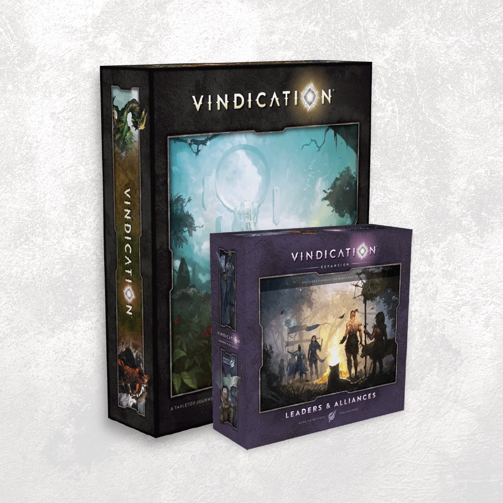 Vindication Kickstarter edition board game + Leader & Alliances ...