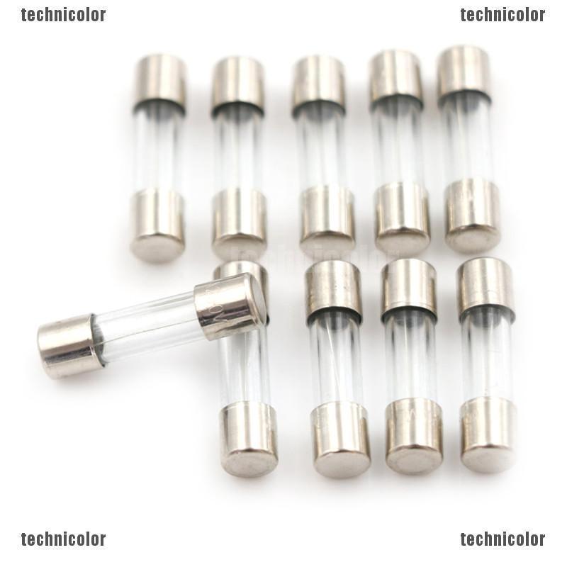 10pcs Glass Tube Fuse 5mm x 20mm 1.6A T1.6A 250V Slow Blow 1.6Amps Shopee Singapore