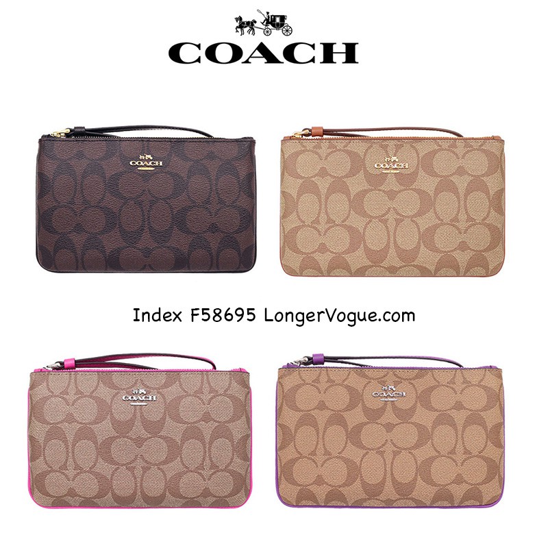 coach clutch wallet