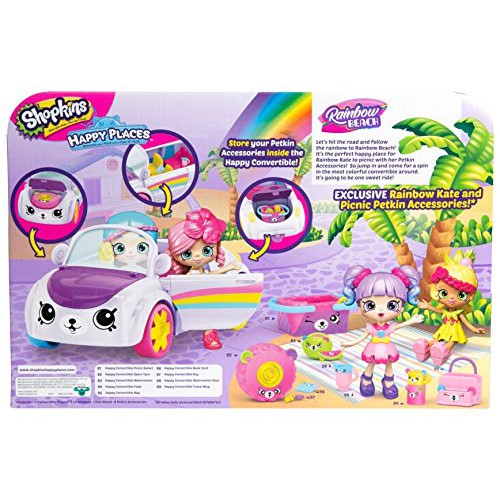 shopkins happy places rainbow beach convertible playset