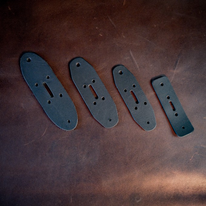 Leather Flat Screw With Copper Buckle Face Full Size 2 5cm 3 0cm 3 5cm 3 9cm Shopee Singapore