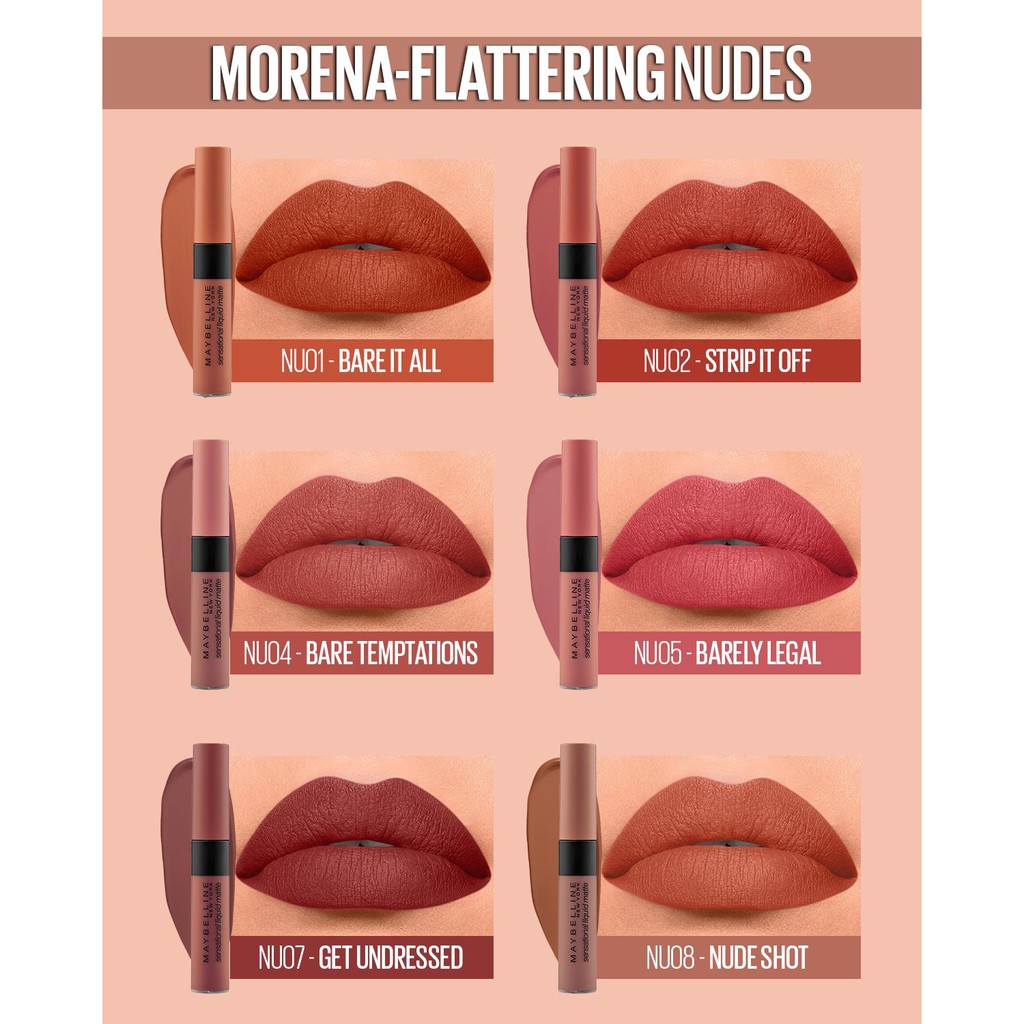 maybelline sensational liquid matte no 9