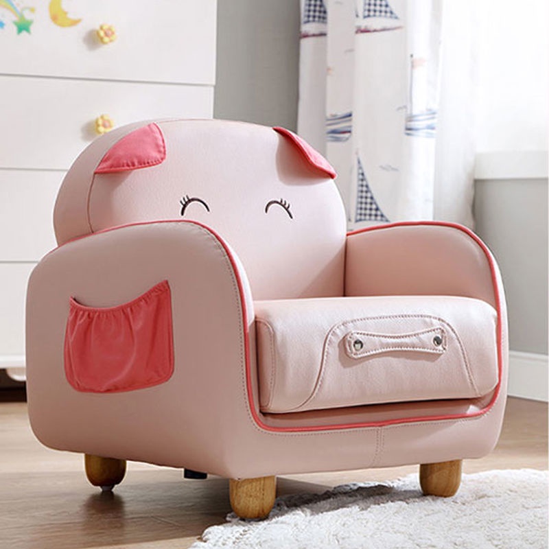 Children's sofa solid wood modern simple children's room baby cute
