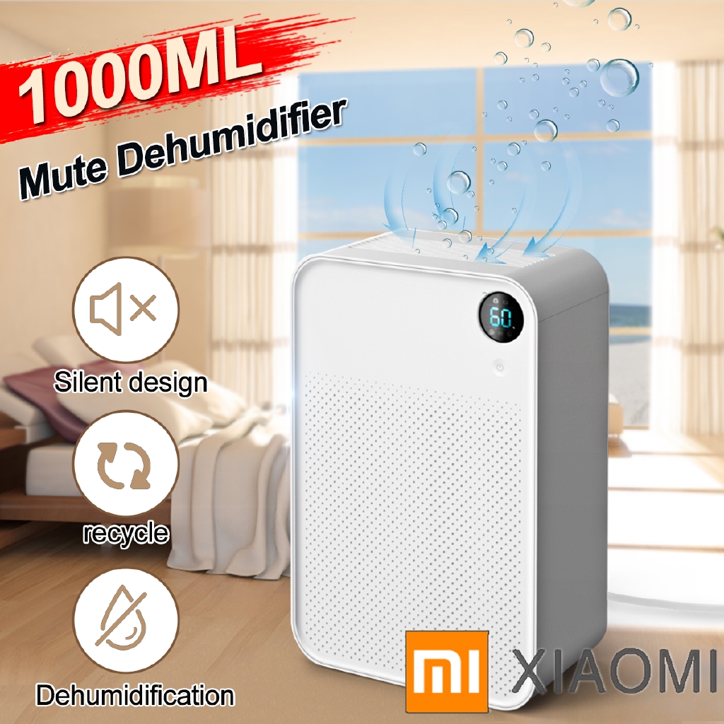 Portable 1000ml 220v Home Dehumidifier Bedroom Basement Air Dryer Mini Moisture