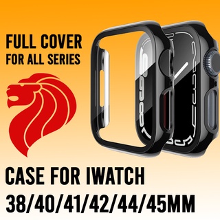 Watch Case 2in1 with Screen Protector for Apple Watch 1 / 2 / 3 / 4  5  6  7  8 SE 45mm 44mm / 41mm / 40mm / 42mm / 38mm