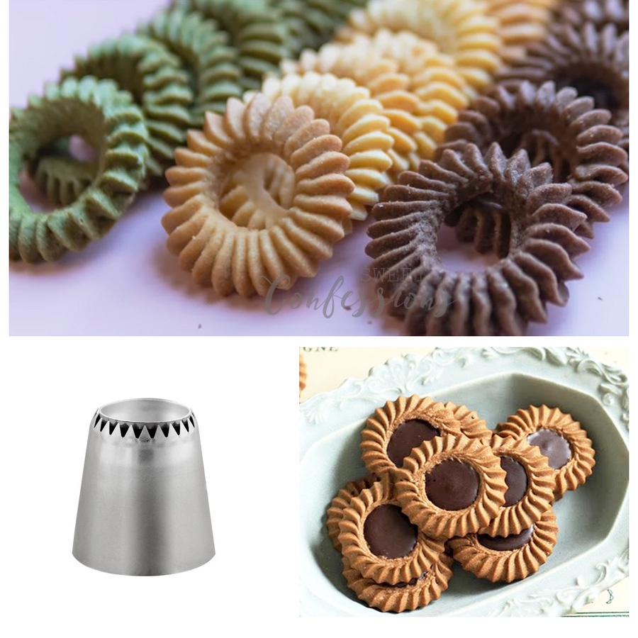 Romia nozzle piping tip sultane buttercream nozzle russian tips piped