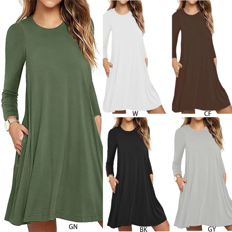 plain t shirt dress