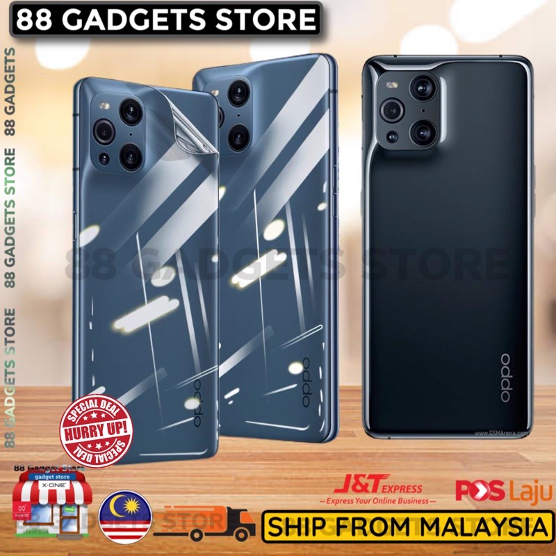 Shop Malaysia Oppo Find X3 Pro 5g Find X2 Find X2 Pro Reno 3 3 Youth Reno 3 Pro Hydrogel Back Screen Protector Shopee Singapore