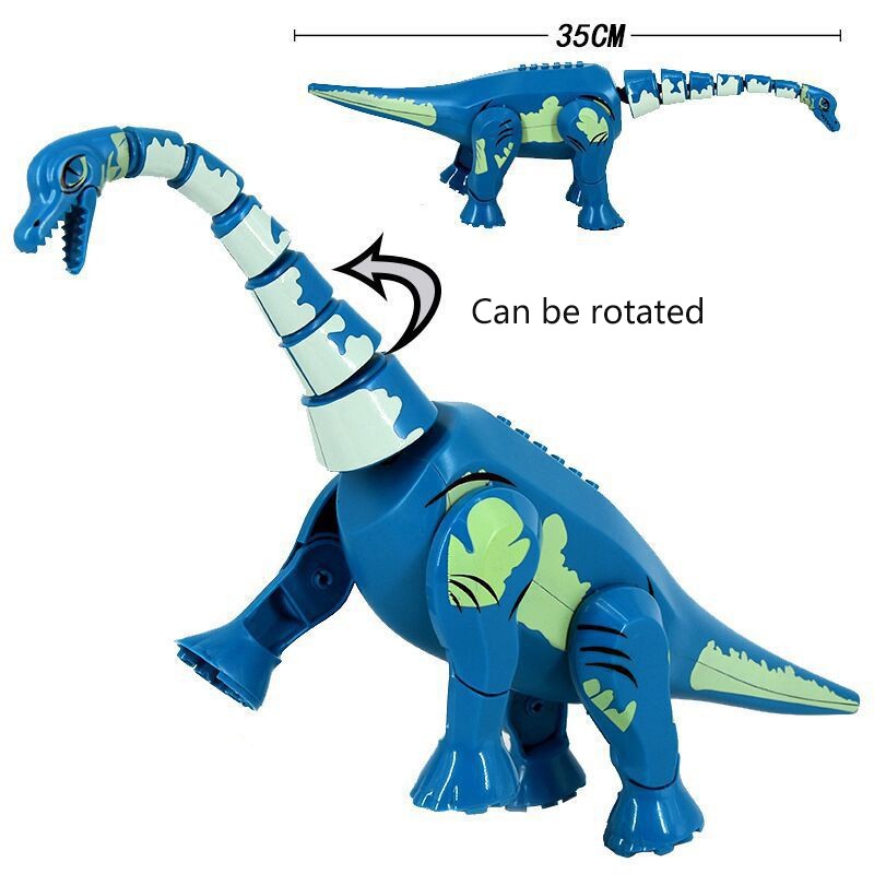 New Style Compatible Lego Dinosaur Big Brachiosaurus Spinosaurus