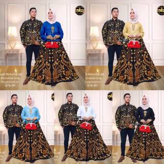 SHOPASHOP SOLO Couple Mahardian kebaya  brukat robe syari  