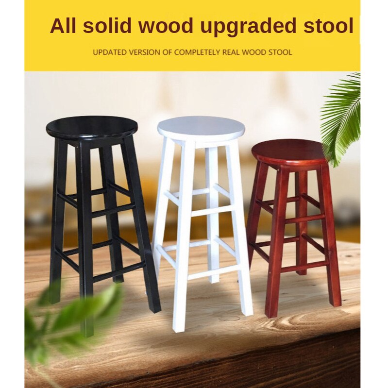 Best Ers Solid Wood Bar Chair High, Best Type Of Paint For Bar Stool