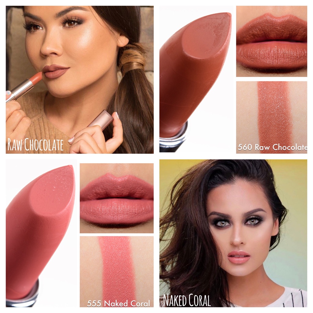 raw chocolate maybelline