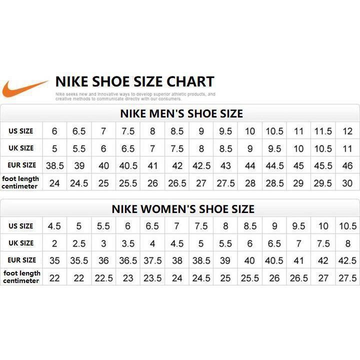 nike us to eu size chart