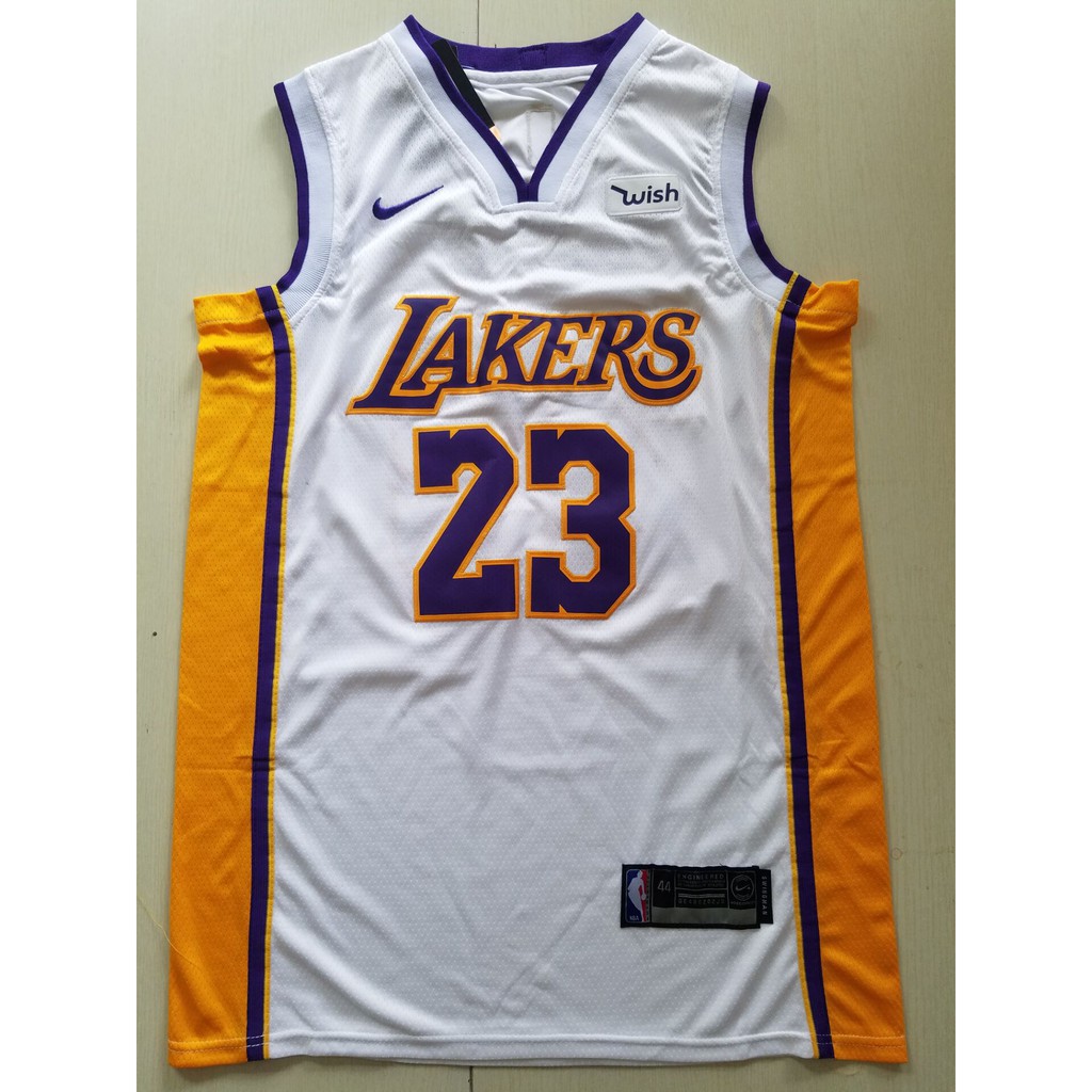 la lakers white jersey