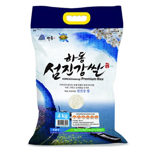 Korean Premium rice 4 kg 10kg Korean Health Food Hadong Seomjin River