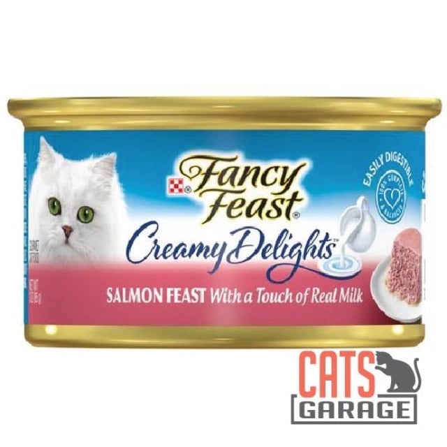 Fancy Feast - Creamy Delights Salmon Feast 85g (24 Cans) | Shopee Singapore