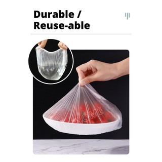 Food Grade Plastic Food Wrap Cover Kitchen Food Storage Cover Easy to Use #7