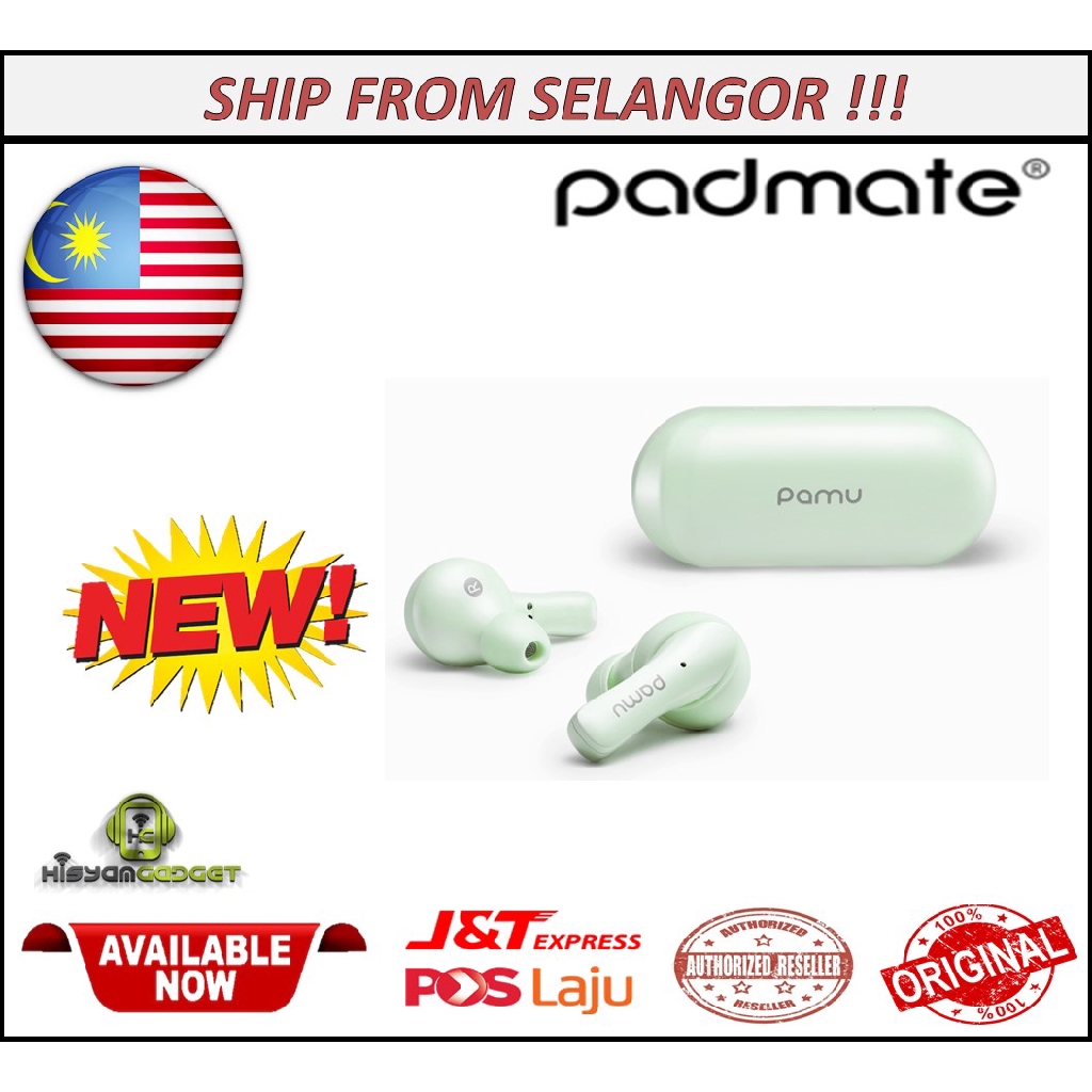 pamu slide mini bluetooth 5.0 true wireless earphone