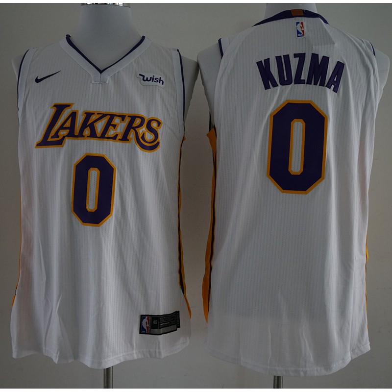 lakers white jersey 2018
