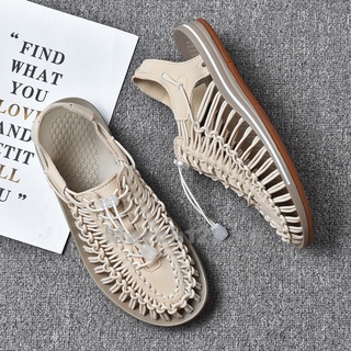 Hot Sale Couple Woven Sandals Women Men Outdoor Casual Shoes Breathable Non-Slip Seandals Men RJUO