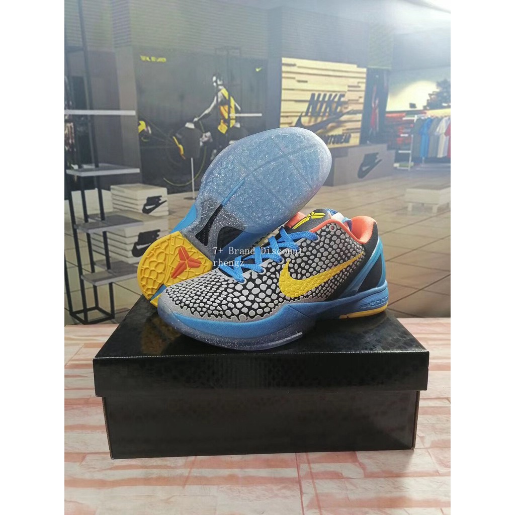 Original Nike Zoom Kobe Vi 6 Protro Zk6 Retro Low Top Basketball Shoes Shopee Singapore