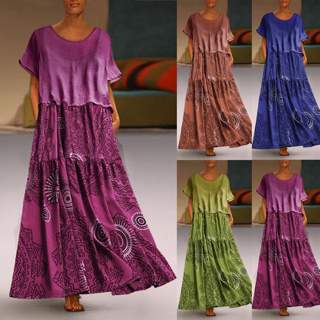 casual purple dress plus size