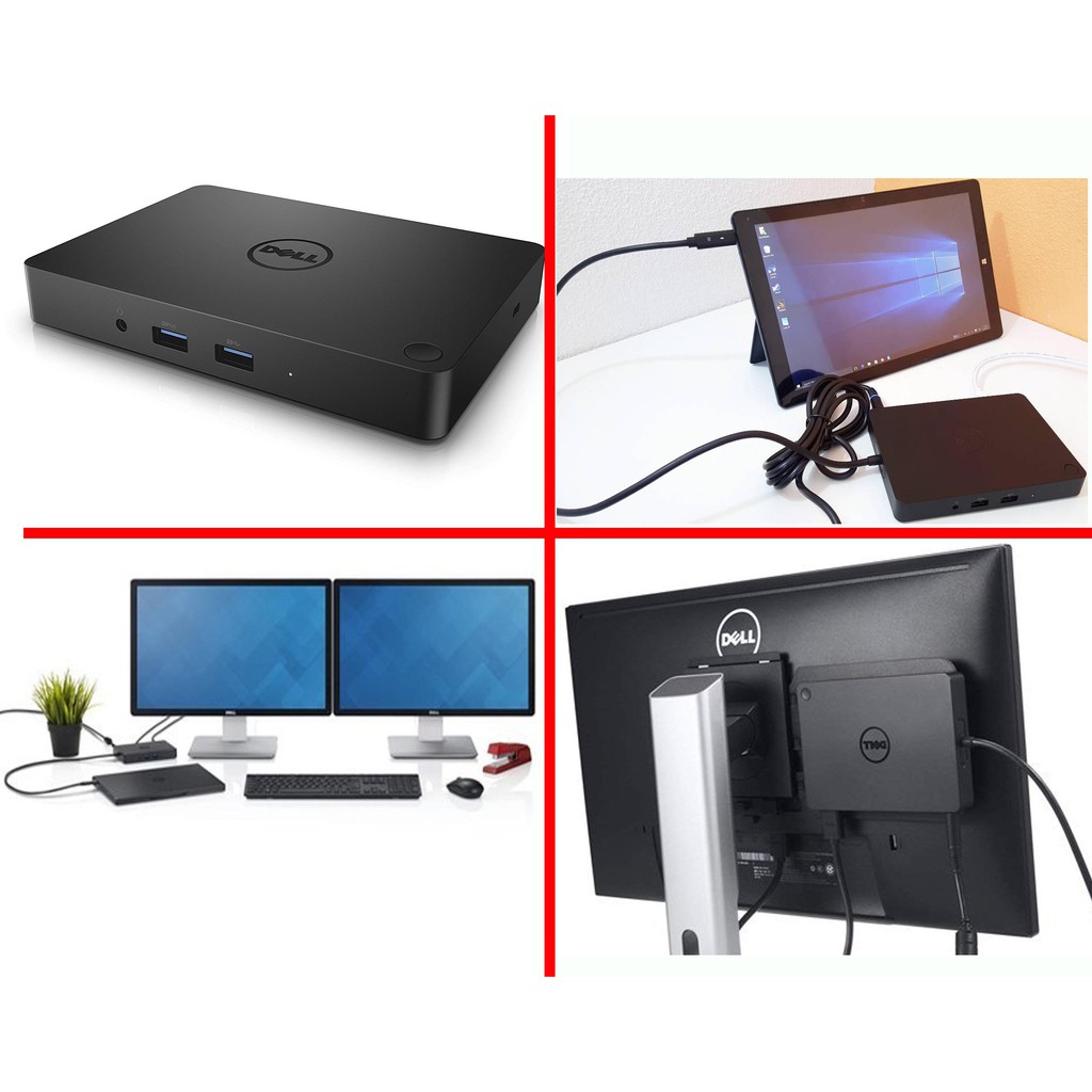 Dell Business Dock Wd15 4k With Thunderbolt 3 Usb Type C Cable Attached Support All Laptop With Type C Port K17a001 K17a Shopee Singapore