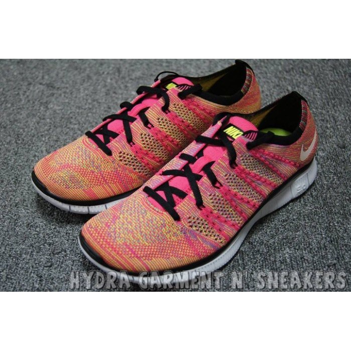 nike free flyknit nsw mens pink
