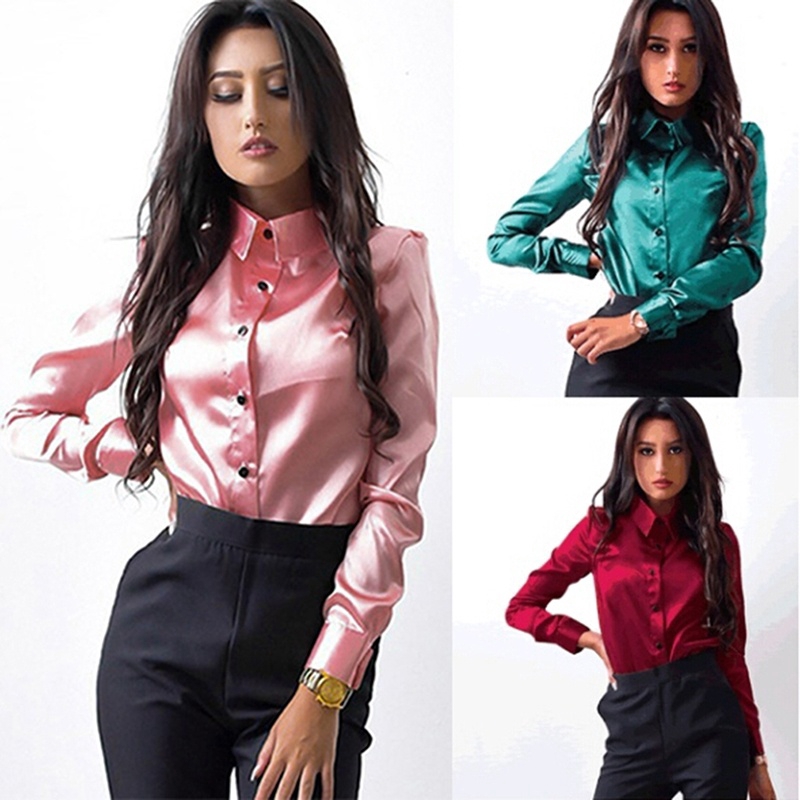 silk satin blouse