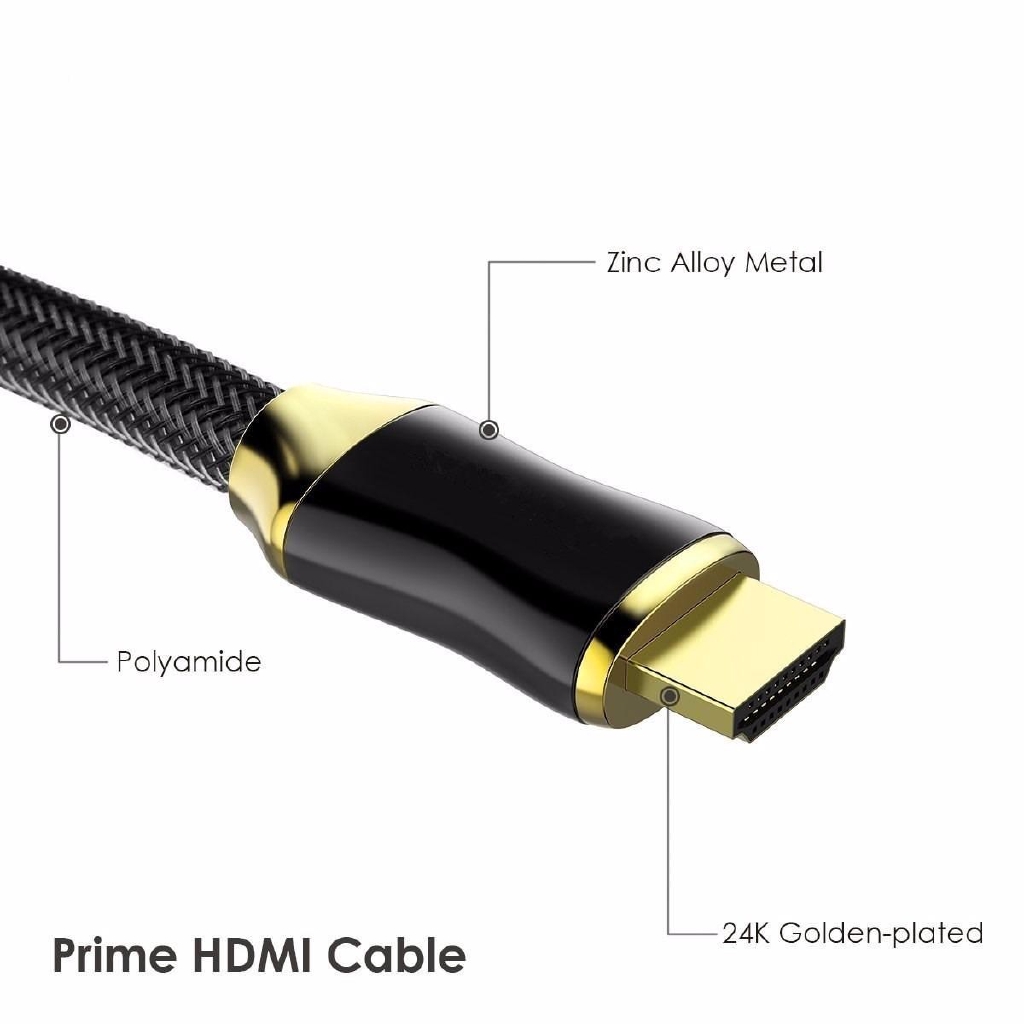 Sg Seller Hdmi To Hdmi 2 0 4k 60hz Gold Plated Connectors Cable 1m 2m 3m 5m Shopee Singapore