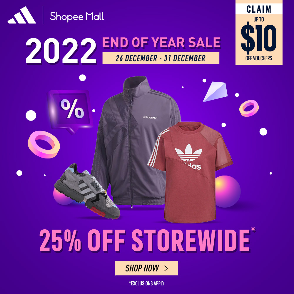 adidas Official Store, Online Shop Dec 2022 Shopee Singapore