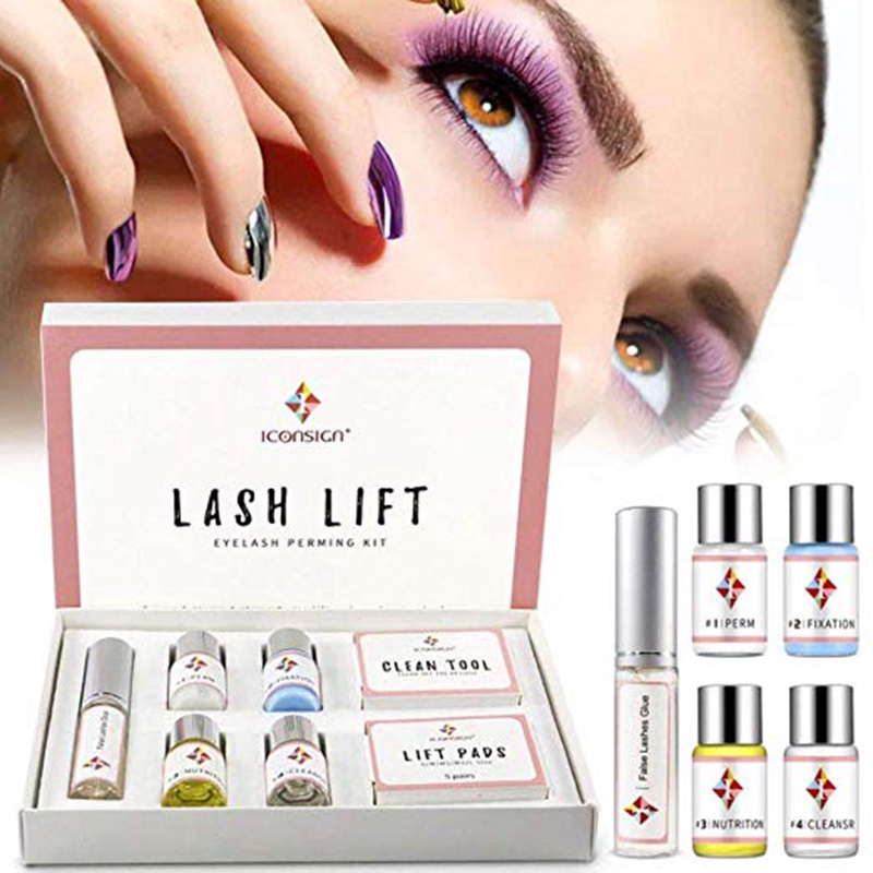 Ltღ Dropshipping Lash Lift Kit Makeupbemine Eyelash Perming Kit Iconsign Lashes Perm Set Shopee Singapore