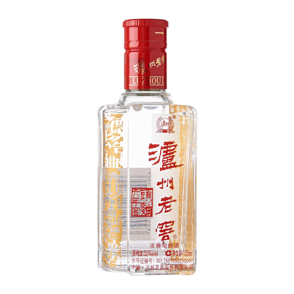 泸州老窖6年头曲luzhou Laojiao 6 Years Tou Qu Baijiu Liquor 52 125ml Shopee Singapore