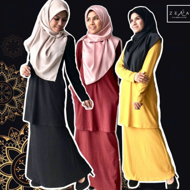 Baju Kurung Songket Iced Coffee