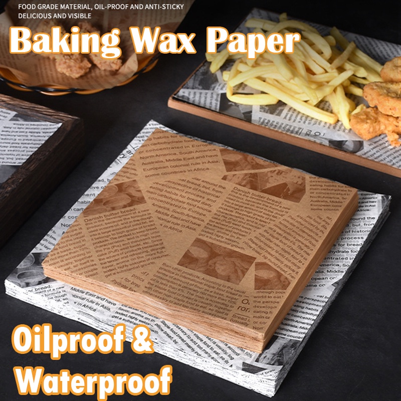 [Ready Stock] 2PCS 15*15 cm Food Wrapping Sandwich Home Food Grade