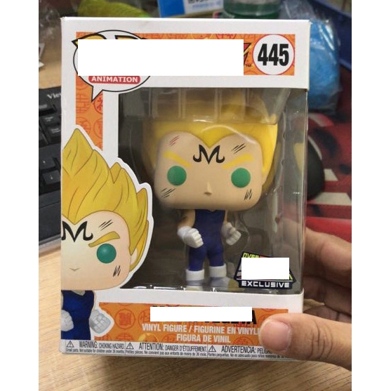 Funko Pop Dragon Ball Z Majin Vegeta Action Figure 445 Shopee