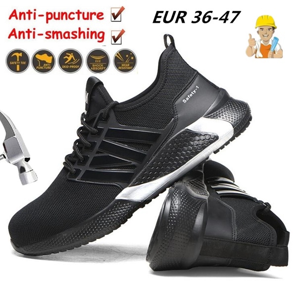 steel toe shoes breathable