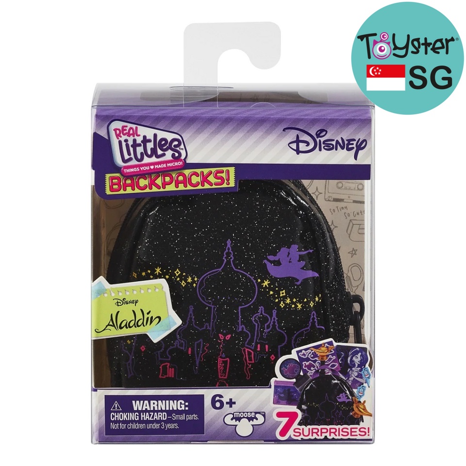 Real Littles Disney Aladdin Collectible Micro Backpack Shopee Singapore
